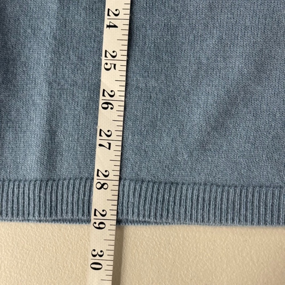 The Commons Johnny 100% Cashmere Collared Polo Sweater Short Sleeve Quiet Luxury - Picture 7 of 8